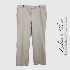 Talbots Heritage Boot Khaki Trouser 16